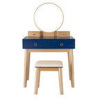 Table de maquillage coiffeuse écran tactile 3 modes d'éclairage - Voir Détails
