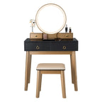 Table de maquillage coiffeuse écran tactile 3 modes d'éclairage - Voir Détails