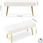 Banc rembourré pour chambre, entrée, salle à manger