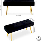 Banc rembourré pour chambre, entrée, salle à manger