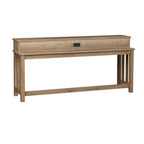 Console et chaises en grès