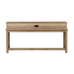 Console et chaises en grès