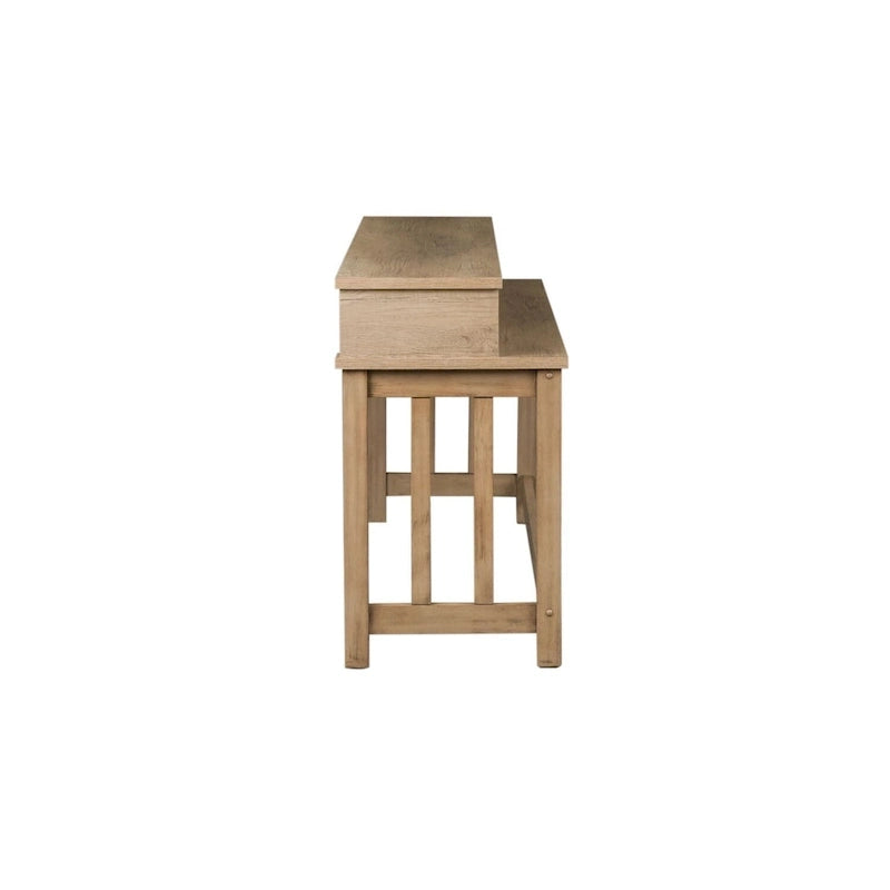 Console et chaises en grès