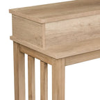 Console et chaises en grès