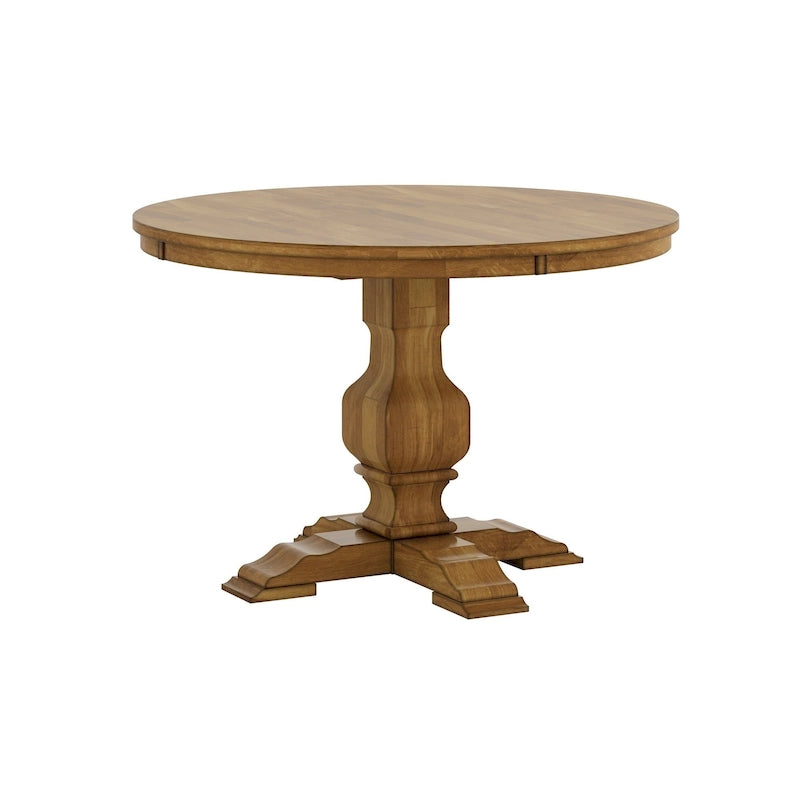 Table de salle à manger ronde Eleanor bicolore par