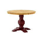 Table de salle à manger ronde Eleanor bicolore par