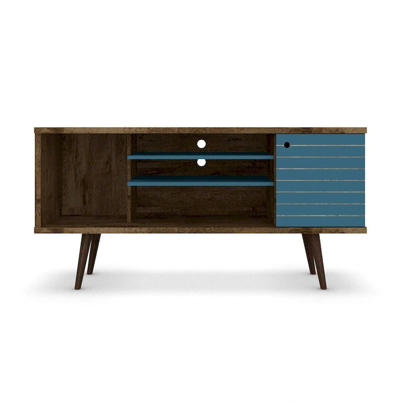 Meuble console multimédia 5 étagères Liberty