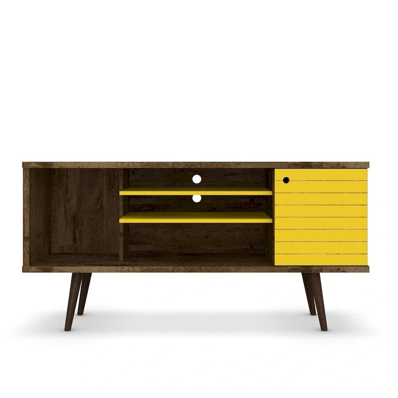 Meuble console multimédia 5 étagères Liberty
