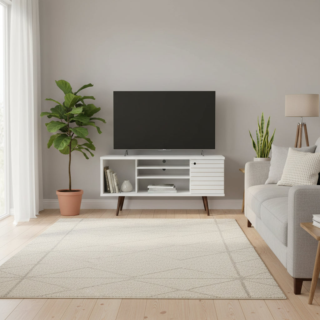 Meuble console multimédia 5 étagères Liberty