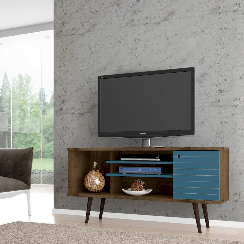 Meuble console multimédia 5 étagères Liberty
