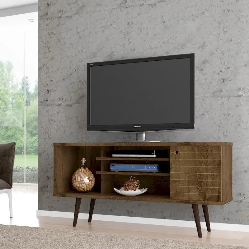 Meuble console multimédia 5 étagères Liberty