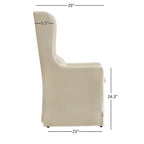 Fauteuil d'hôte Wingback par Artisan