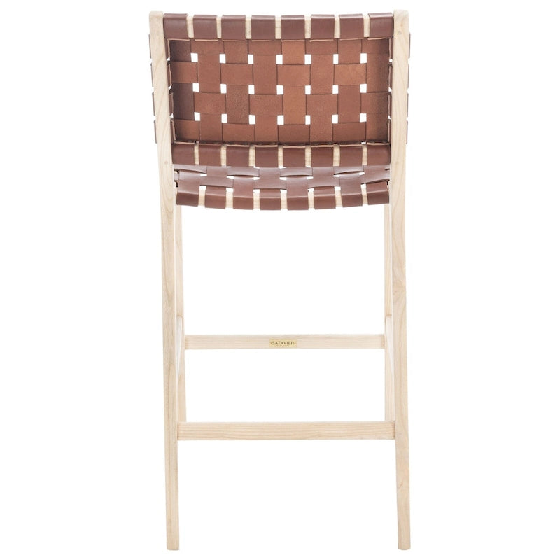 Tabouret de bar tissé de 68,5 cm - 50,0 x 51,1 x 103,4 cm - 50,8 cm de large x 50,8 cm de profondeur x 104,1 cm de haut