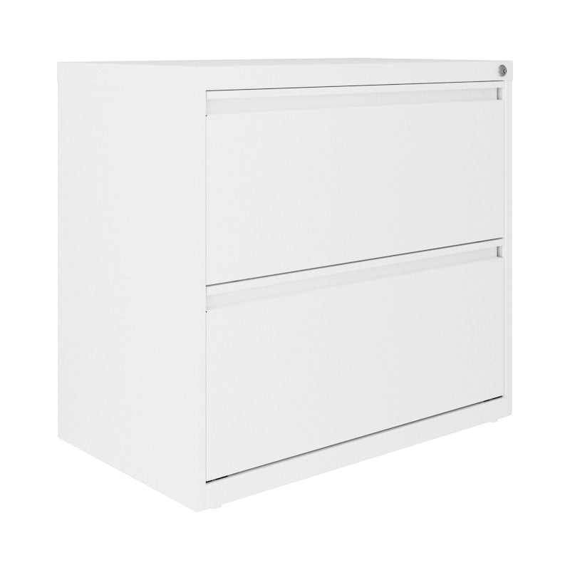 Classeur 2 tiroirs de 76,2 cm de large, al 101, blanc
