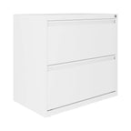 Classeur 2 tiroirs de 76,2 cm de large, al 101, blanc
