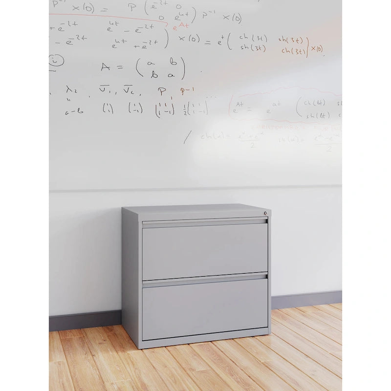 Classeur 2 tiroirs de 76,2 cm de large, al 101, blanc