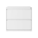 Classeur 2 tiroirs de 76,2 cm de large, al 101, blanc