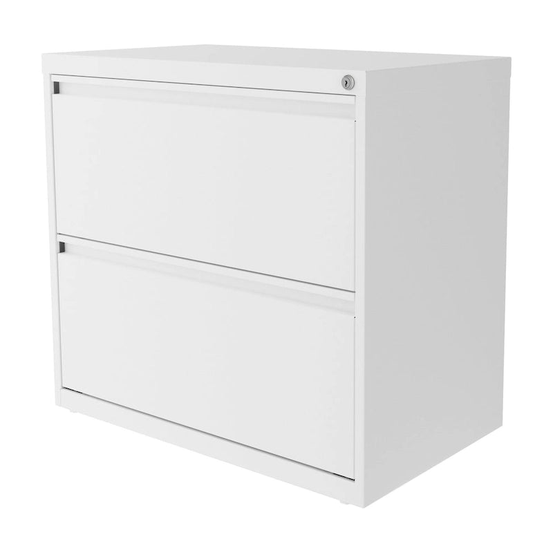 Classeur 2 tiroirs de 76,2 cm de large, al 101, blanc