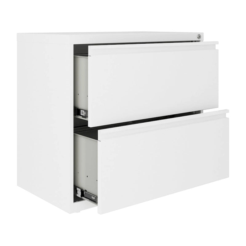 Classeur 2 tiroirs de 76,2 cm de large, al 101, blanc