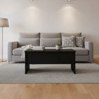 Table basse relevable, table d'appoint, table de canapé d'appoint en bois d'ingénierie - 40,2 x 19,9 x 18,3