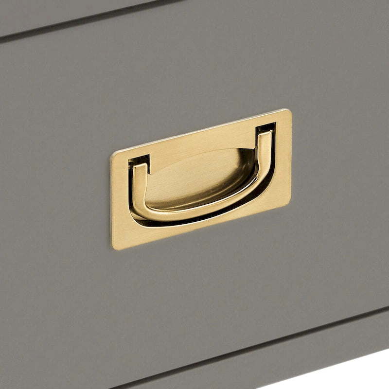 Commode 6 tiroirs à accents dorés Kedric par Bold