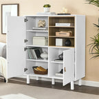 Buffet moderne, Armoire de rangement en bois avec porte