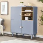 Buffet moderne, Armoire de rangement en bois avec porte