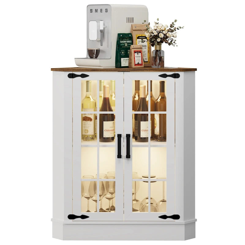 Meuble d'angle de rangement large de 20 po - S/O