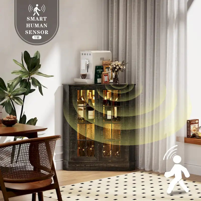 Meuble d'angle de rangement large de 20 po - S/O