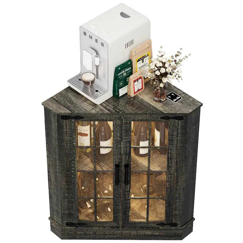 Meuble d'angle de rangement large de 20 po - S/O
