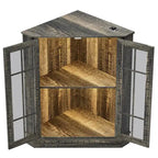 Meuble d'angle de rangement large de 20 po - S/O