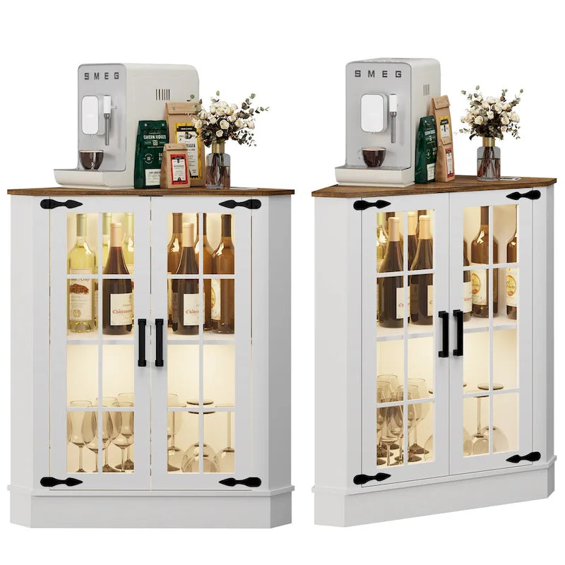 Meuble d'angle de rangement large de 20 po - S/O
