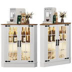 Meuble d'angle de rangement large de 20 po - S/O