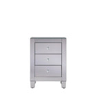   Contempo Clear Mirror 3 Drawer Cabinet