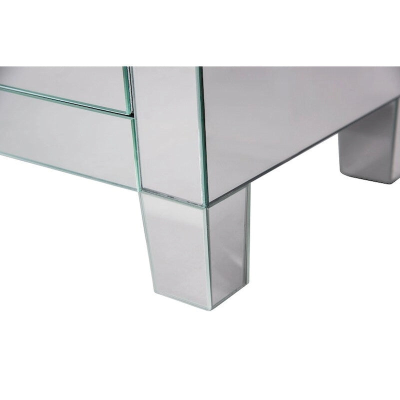 Meuble à 3 tiroirs Contempo Clear Mirror