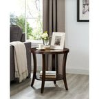 Lot de 3 tables basses avec étagère