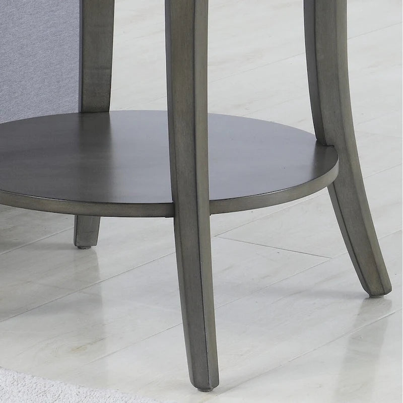 Lot de 3 tables basses avec étagère