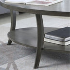 Lot de 3 tables basses avec étagère