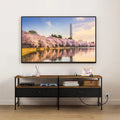 Meuble TV banc avec tiroirs de rangement