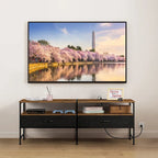 Meuble TV banc avec tiroirs de rangement