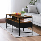 Meuble TV banc avec tiroirs de rangement